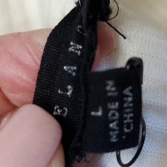 ANTHROPOLOGY‎ JANE & DELANCEY, Hoodie top, ribbed. Size large. Tie - Picture 9 of 11